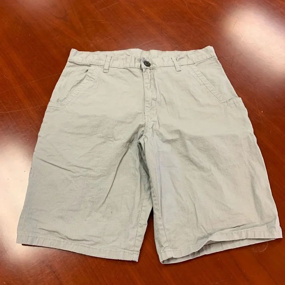 Dickies Gray Bermuda Side Pocket Shorts sz 32